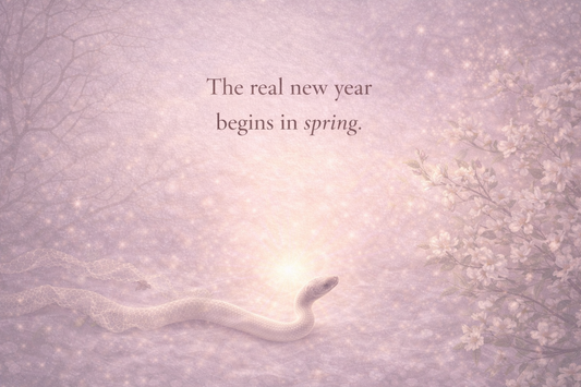Shedding, Spring & the Energetic Year Ahead